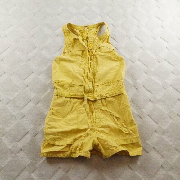 Free People Ripstop Romper Womens Extra Small Gorpecore Outdoors Casual - Picture 1 of 13